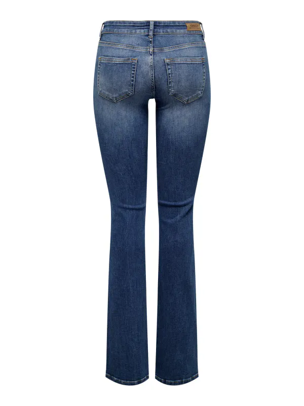 Only Onlblush Low Waist Flared Jeans Medium Blå 32