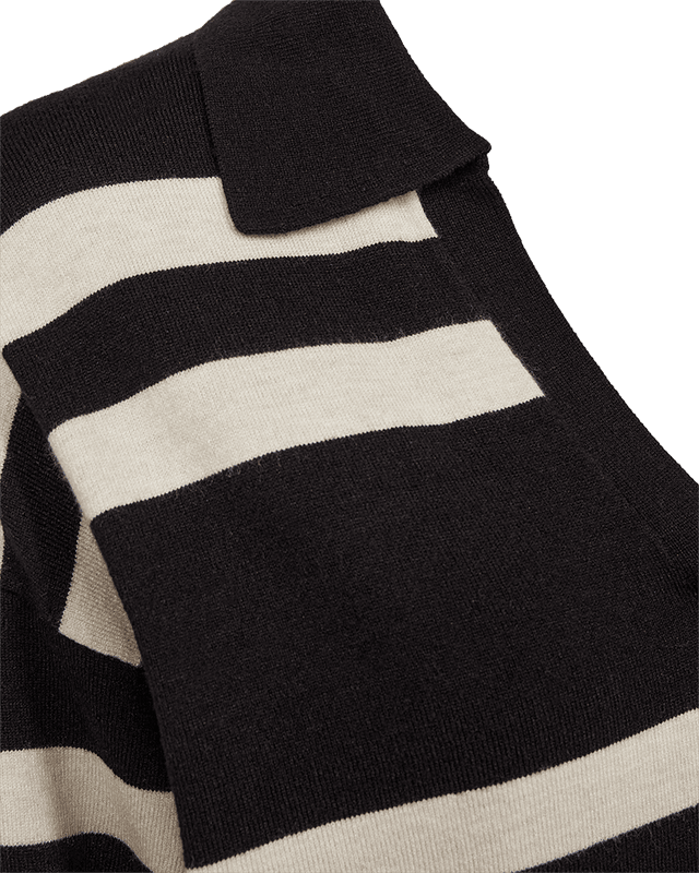 Fqflow Pullover Black Moonbeam Melange