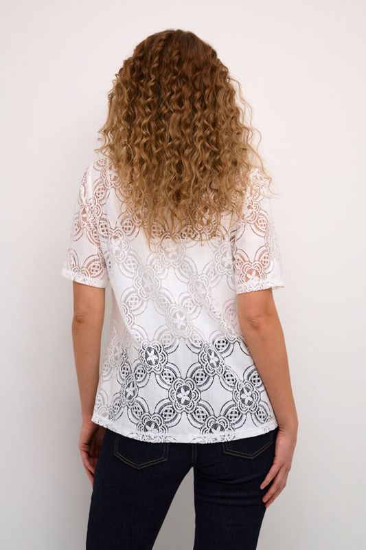 Cuhenriette Olu Blouse Spring Gardenia