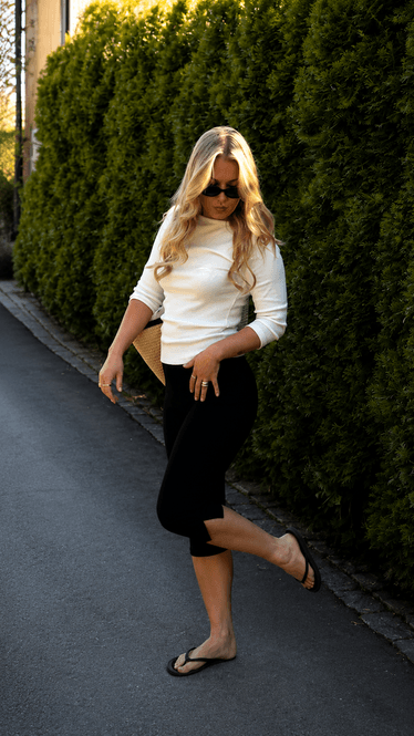 Hovedbilde Vero Moda Vmzamira Capri Bukse Sort