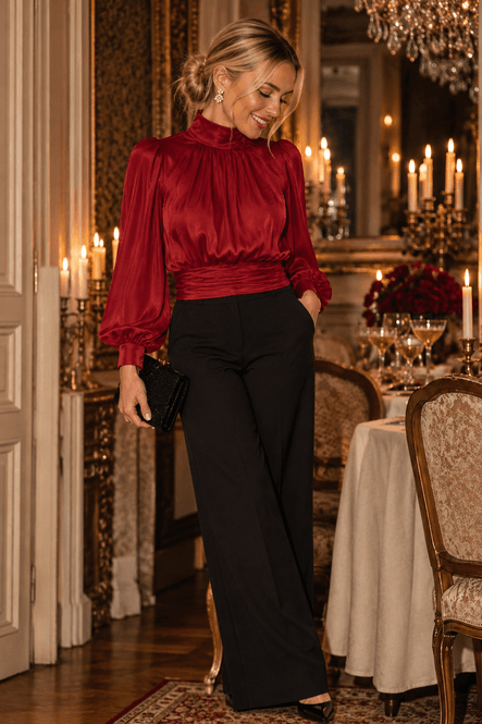 Hovedbilde Vero Moda Vmpolly Bluse Rød