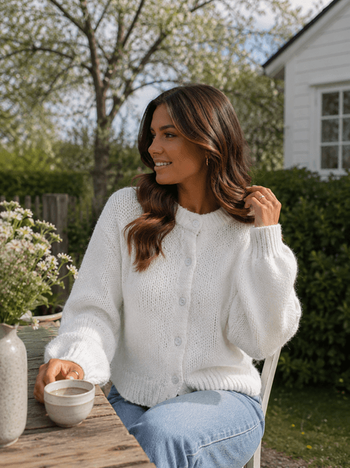 Hovedbilde Vero Moda Vmwilo Cardigan Hvit