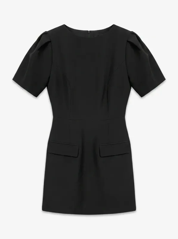 Vero Moda Vmmagnes Puffermet Kjole Svart