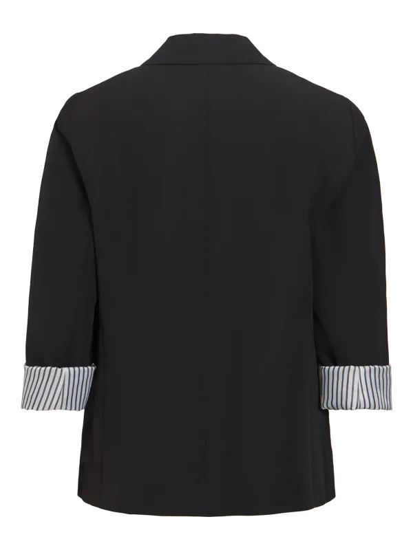 Vila VIBonnie Blazer Stripete Oppbrett Svart