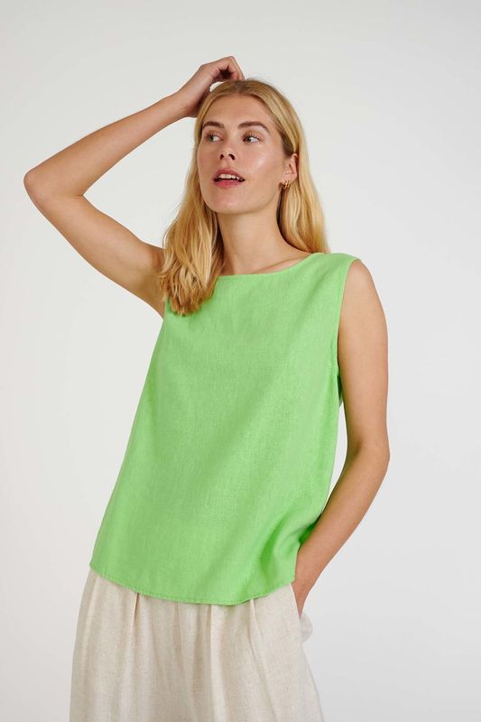 Fqlava Top Summer Green