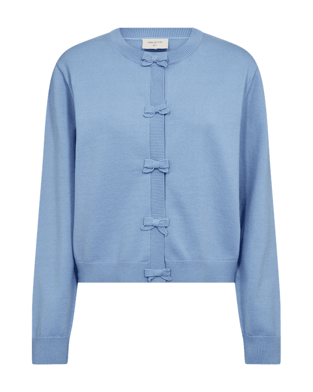Fqtessa Cardigan Lyseblå
