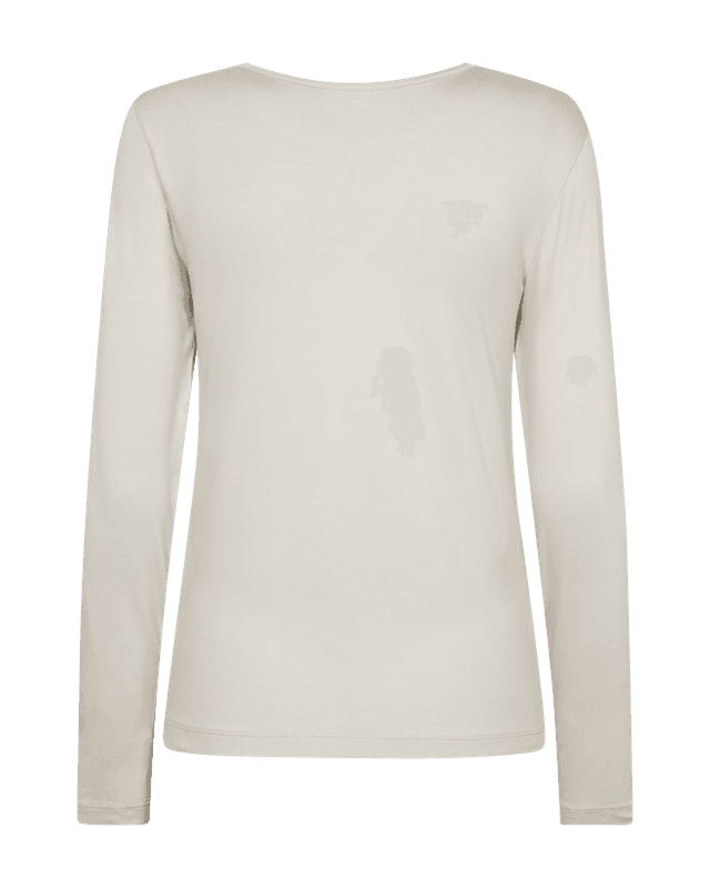 Freequent Fqliana Langermet Basic Topp Moonbeam