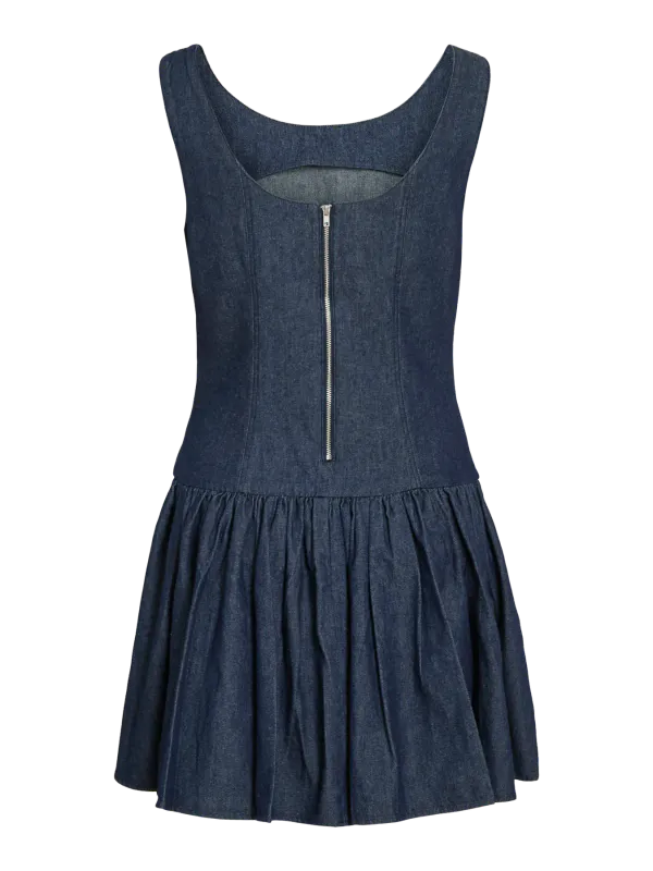 Vila Videvica Denimkjole Mørk Denim