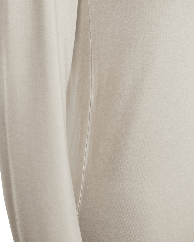 Freequent Fqliana Langermet Basic Topp Moonbeam