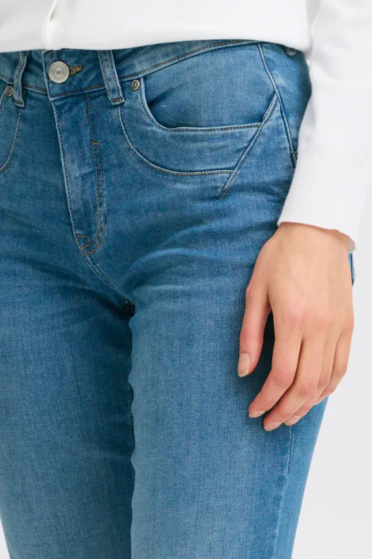 Frover Tessa Jeans Straight Lt.Blue