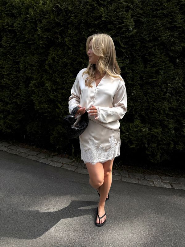 Vero Moda Vmrose Blondebluse Beige