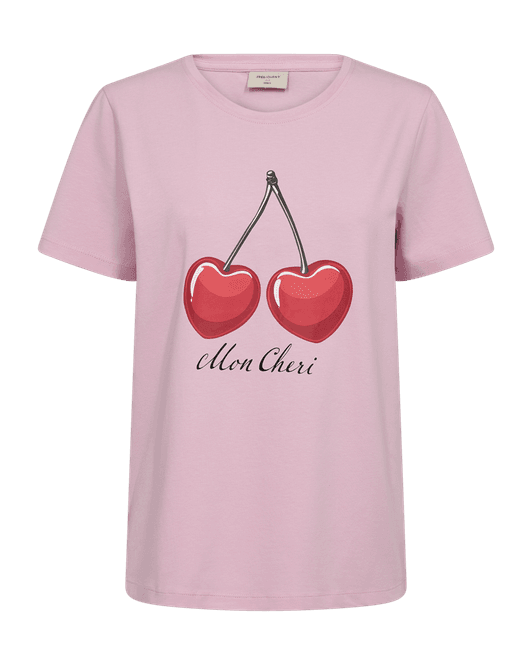 Hovedbilde Freequent Fqfenjal T-Skjorte Rosa Cherry