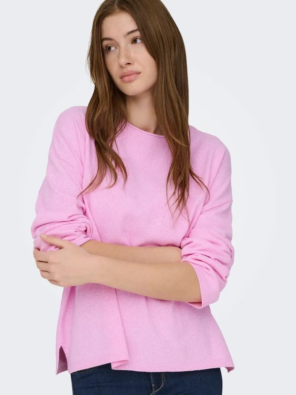 Only Onlloyal Amalio Strikkegenser Rosa