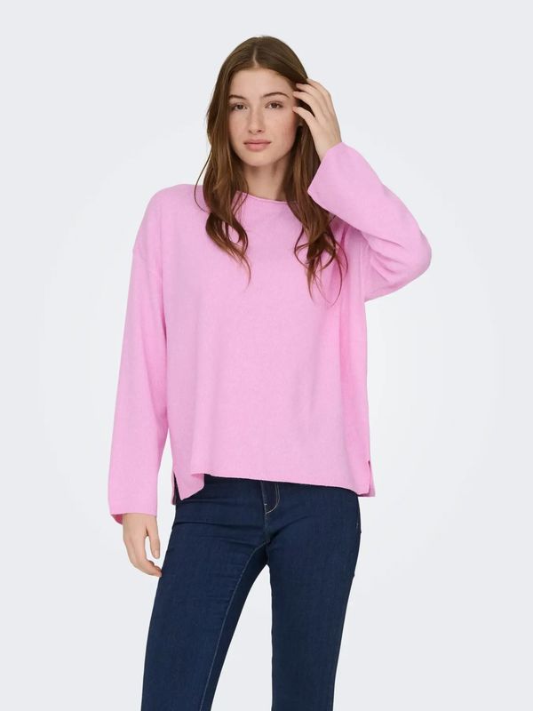 Only Onlloyal Amalio Strikkegenser Rosa