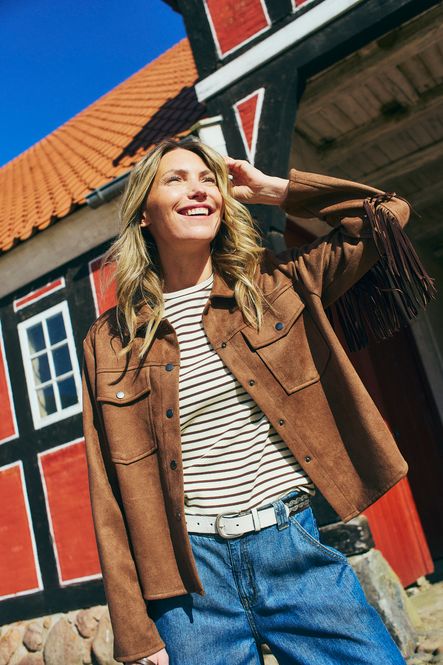 Hovedbilde Fqduwa Jacket Mustang Faux Suede