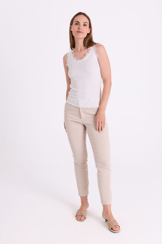 Fqsolvej Ankle Pant Moonbeam