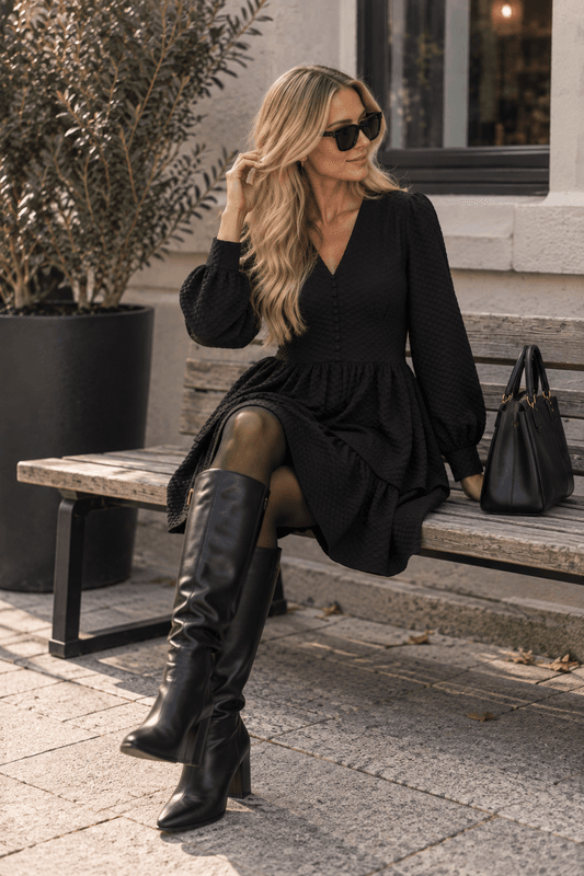 Vero Moda Vmaugusta Kjole Sort