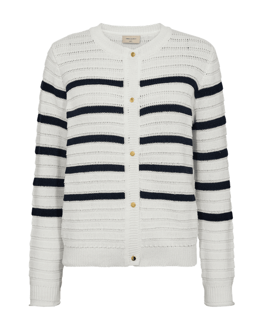 Hovedbilde Fqsail Cardigan Navy/Offwhite