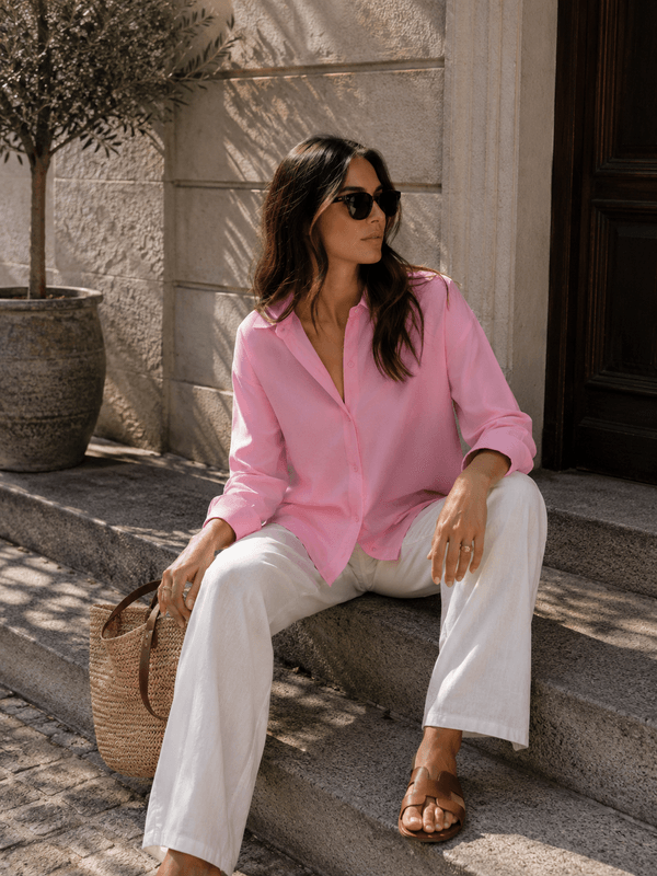 Vero Moda Vmmelaney Skjorte Rosa